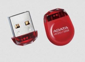 Stick USB DashDrive Durable ADATA, 2.0, 32GB, Red, AUD310-32G-RRD