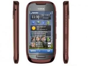 Telefon mobil Nokia C7 Mahagony Brown, NOKC7BRW