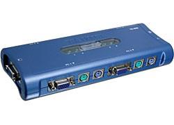 TRENDnet, Switch KVM 4 porturi PS2, cabluri incluse TK-400K