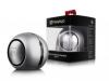 Boxe Prestigio Silver color Bluetooth speaker with NFC function, built-in rechargeable Lithium, PBSP1SI