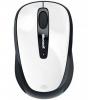 Mouse microsoft mobile 3500 wireless usb white gloss,