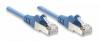 Network Cable, Cat6, UTP RJ-45 Male / RJ-45 Male, 3 ft. (1.0 m), Blue, 342575