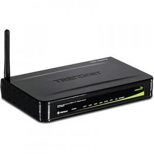 Routere TRENDNET TEW-436BRM, 54Mbps Wireless ADSL Modem Firewall Router with 4-port Swit, TEW-436BRM