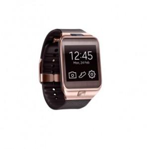 Smartwatch Samsung Gear 2, Ecran AMOLED 1.63", 2.0 MP, Maron-Auriu, SM-R3800GNA