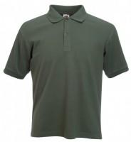 TRICOU POLO SLIM FIT BARBATI OLIVE 13-206-S59 FRUIT OF THE LOOM