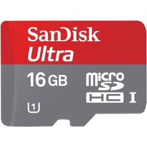 Card de memorie Sandisk 16GB - Ultra Imaging Mobile MicroSDHC  SDSDqui-016G-U46