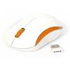 Mouse wireless Omega OM-418 USB White-Orange, OM-418WO