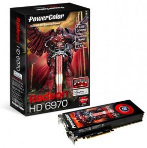 Placa video PowerColor HD6970 2GB 256bit GDDD5 PCIE 2.1 DirectX  11 Engine Clock 880MHz Memo, AX6970 2GBD5-M2DH