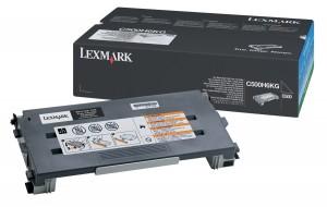 Toner Lexmark pentru imprimante C500 si multifunctionale laser X50x, Negru, C500S2KG