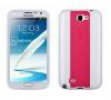 Husa Samsung Galaxy Note 2 N7100 i Case MX Pro White + Red Stripe, ICMSANOTE2WR