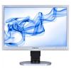 Monitor lcd philips 240b1cs, 24 inch, wide, argintiu