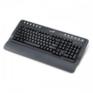 Tastatura Delux Slim Multimedia DLK-K1000U, USB, Negru