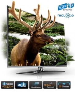 Televizor LED 3D Full HD Samsung 55D8000 140 cm, UE55D8000