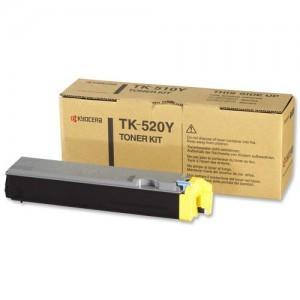 Toner Kyocera TK520 Yellow 4K pentru FSC5015N, TK-520Y