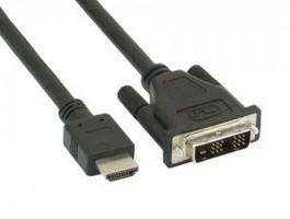 Cablu OEM, HDMI-DVI, 5M, KTCBLHE140365M