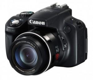 Camera foto Canon PowerShot SX50 HS Black, 12 MP, BSI CMOS, 50x zoom optic  AJ6352B002AA