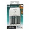 Charger + 4 x baterry sony r6 2500mha, bcg34hld4e