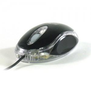 Mouse optic Serioux Neo 9000, USB, PS2, Negru, NEOM9000-BK