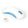 Mouse wireless Omega OM-418 USB White-Blue, OM-418WB
