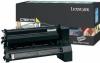 Toner Lexmark C780/C782/X782 10K Yellow High Yield Return Program Cartridge , C780H1YG