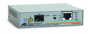 Allied Telesis AT-MC1008/SP 1000T Gigabit Ethernet to fiber SFP standalone media converter AT-MC1008/SP AT-MC1008/SP-60