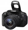 Camera foto canon dslr eos 700d + ef-s 18-55 is stm black, 18