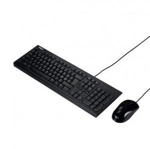Tastatura + Mouse Asus U2000 negru 90-Xb1000Km00020