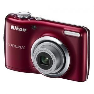 Aparat foto digital Nikon Coolpix L23, 10.1MP, Red, VMA752E1