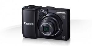 Camera foto Canon PowerShot A1300 Black, 16 MP, CCD, 5x zoom optic, AJ6178B002AA