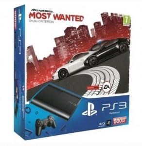 CONSOLA SONY PS3 SLIM AND LITE 500GB + NFS MOST WANTED, SO-9283942