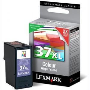 Lexmark ink 37XL Color Return Program Print Cartridge - 018C2180E, 018C2180E