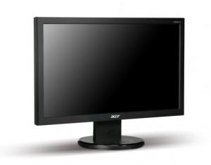 Monitor Acer V193HQLAOB, 47cm (18.5 inch) Wide, LED, 16:9 HD, 5ms 12,000,000:1 black TCO03, ET.XV3HE.A16