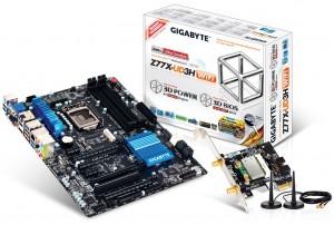 Placa de baza Gigabyte Z77X-UD3H-WB Z77 ATX  WI-FI, BT, Integrated