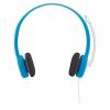 Stereo headset logitech h150 sky blue, 981-000368