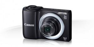 Camera foto Canon PowerShot A810 Black, 16 MP, CCD, 5x zoom optic, AJ6180B002AA