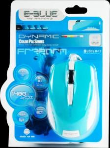 Mouse E-Blue Dynamic Blue Color Pal Series EMS102BL