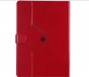 Prestigio universal leather red rotating case for