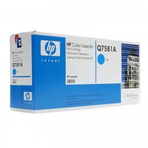 Toner HP Color LaserJet Q7581A Cyan