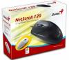 MOUSE GENIUS "NetScroll 120", Black, USB, 31011617100