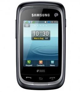 Telefon mobil Samsung C3262 Champ Neo Dual Sim Black, SAMC3262BLK