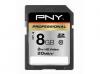 CARD SDHC 8GB PNY PROFESSIONAL CLASS 10 - write: Up to 20 MB/s, read: Up to 20 MB/s, P-SDHC8G10-EF