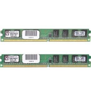 Memorie KINGSTON DDR II, 2GB, PC5300 KIT 2x1GB, 667MHz, KVR667D2N5K2/2G