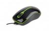 Mouse gembird ps2 optic, black & green, mus-004-g