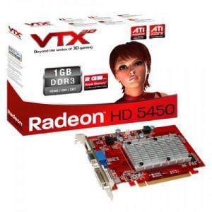 Placa video VTX3D HD5450 PCIE 1GB DDR3 v4, VX5450 1GBK3-HV4