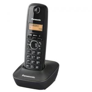 Telefon DECT Panasonic , 50 memorii, CID, negru, melodii polifonice KX-TG1611FXH