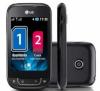 Telefon mobil LG P698 Optimus Net, Dual Sim, Black, 55918