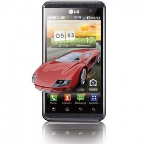 Telefon mobil P920 Optimus 3D, LGP920blk