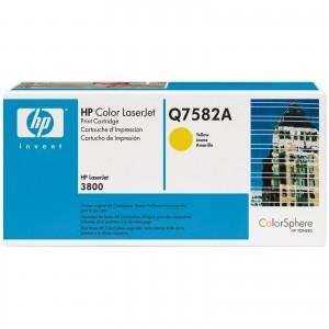 Toner HP Color LaserJet Q7582A Galben