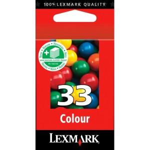 Cartus Lexmark 33 Color High Yield 220 pg, 18CX033B