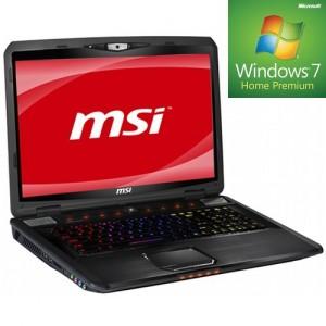 Laptop MSI GT780R-081NL 17.3 Inch Full HD cu procesor Intel Core i7-2630QM 8GB(2x4096MB),  1.5TB (7200), nVIDIA GTX 560M 1.5GB, Negru, Windows 7 Home Premium 64-bit, GT780R-081NL